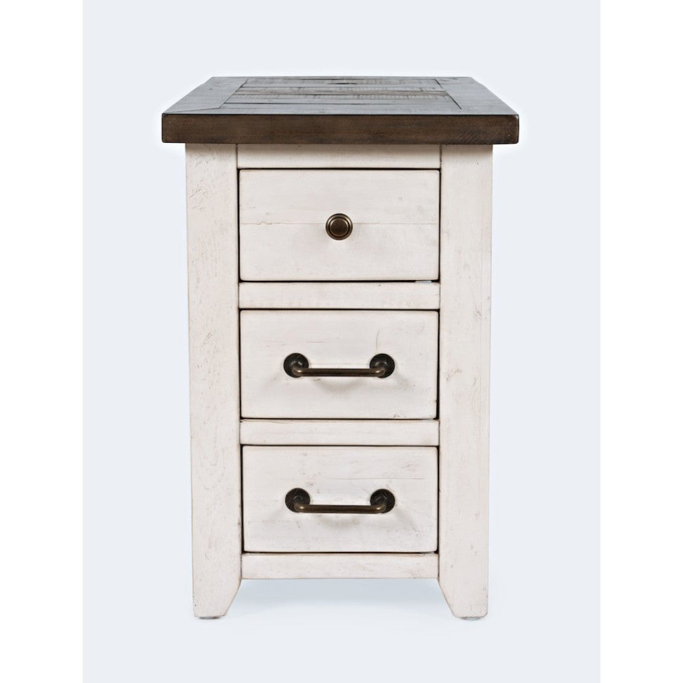 Harris USB Charging Chairside Table