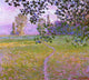 Claude Oscar Monet Morning Landscape Giverny Wrapped Canvas, 20"x25"