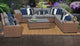 Laguna 11 Piece Outdoor Wicker Patio Furniture Set 11d