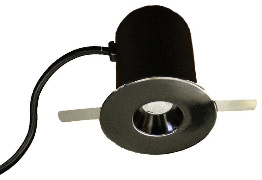LEDme Miniature Round Recessed Task-Light 4000K Cool White, Gunmetal