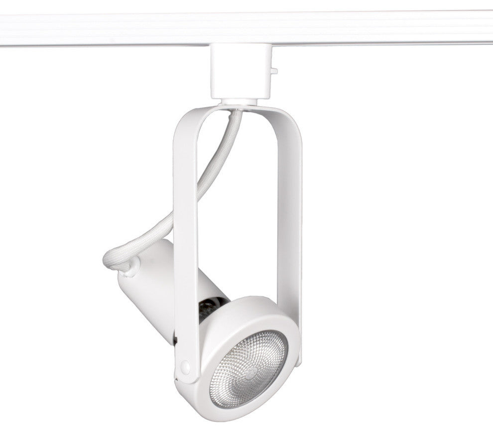 WAC Lighting Line Voltage Track Fixture in White for L Track