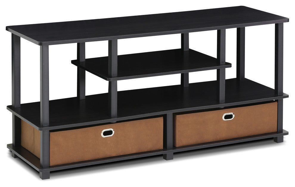 Jaya Large Tv Stand For Up To 50-Inch Tv With Storage Bin