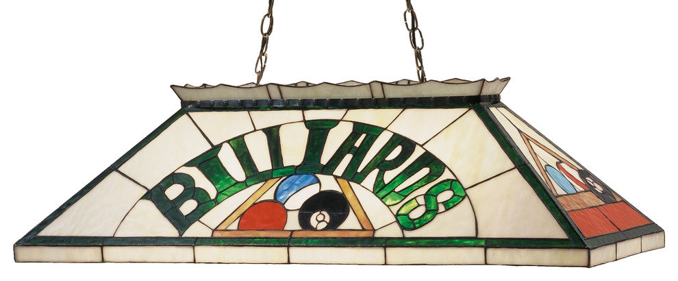 39L Billiard & Rack Oblong Pendant