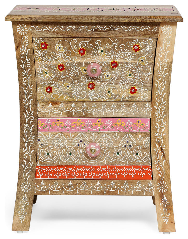 Ingersol Mango Wood Nightstand