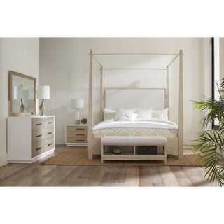 Boca Grande King Upholstered Canopy Bed