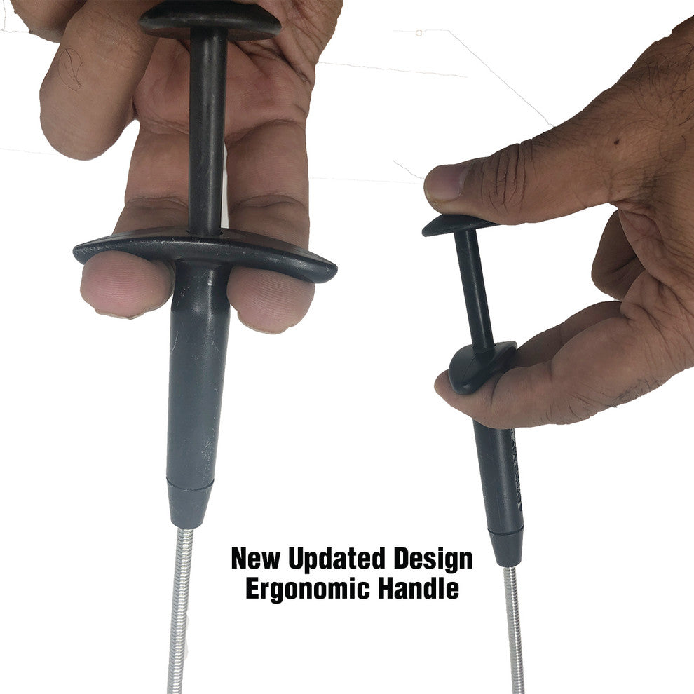 GrabEASY Ergonomic Flexible Handle 4-Claw PickUp Tool, 60"