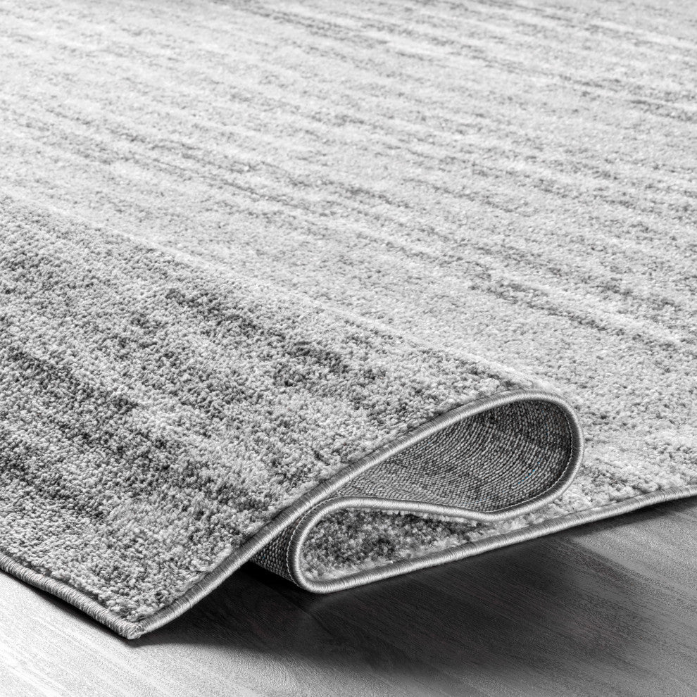 Nuloom Olas Area Rug, Grey 7'6"Square