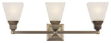 Mission Bath Light, Antique Brass