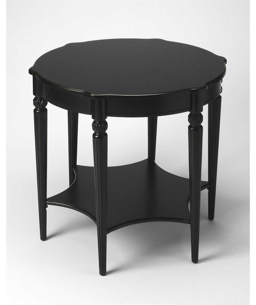 BUTLER BAINBRIDGE BLACK LICORICE ACCENT TABLE