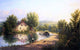William Rickarby Miller On the Rondout Canal- Rosendale Gallery Wrapped Canvas