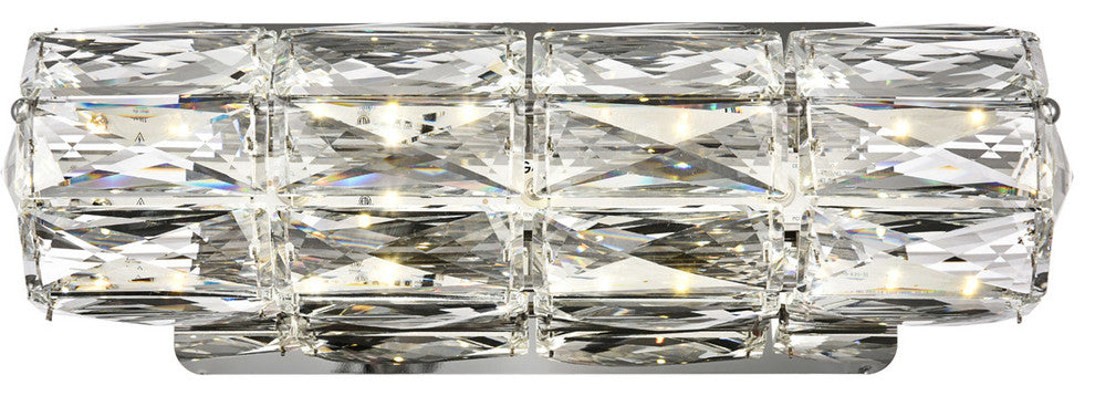Valetta Integrated LED Chip Light Chrome Wall Sconce