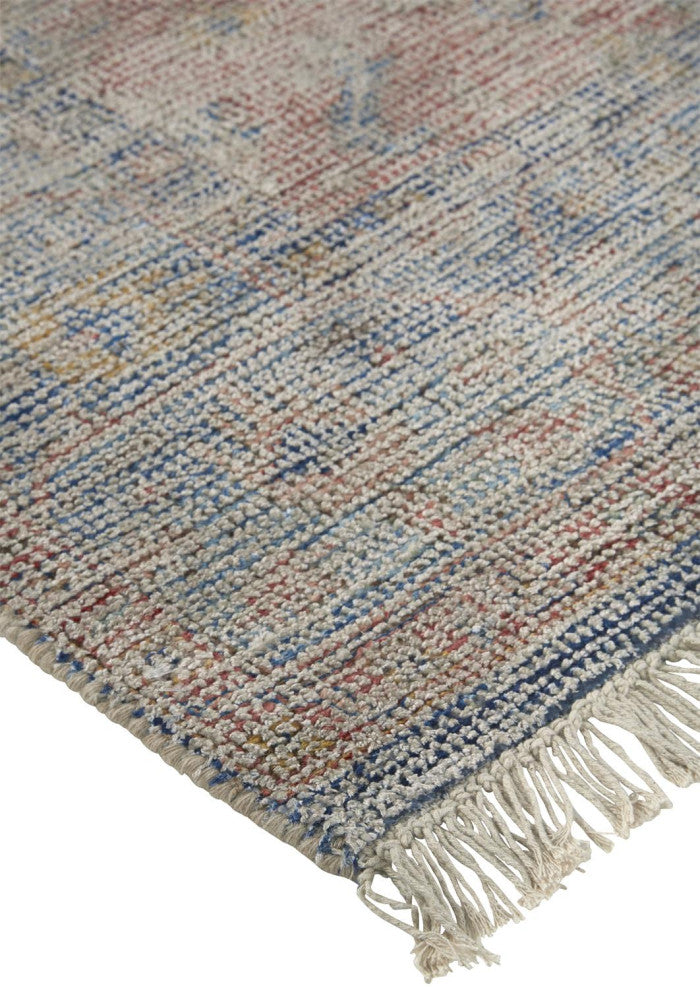 Ramey Vintage Space Dyed Wool Rug, Vallarta Blue, 10'x14'