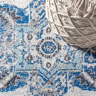 Modern Persian Boho Vintage Medallion Area Rug, 2 X 8