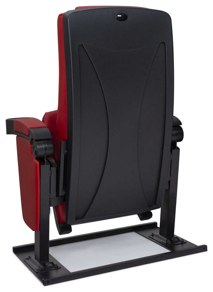 Seatcraft Madrigal Movie Theater Seating, Red, Row of 6