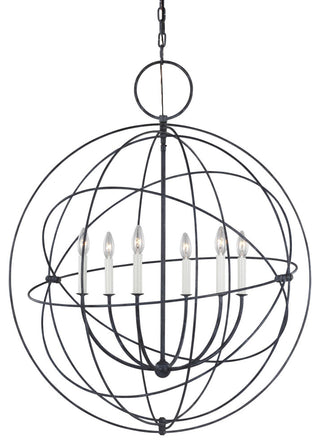 Bayberry Large Pendant, Weathered Galvanized