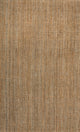 Biot Traditional Rustic Handwoven Jute Solid Natural 5 ft. x 8 ft. Area Rug