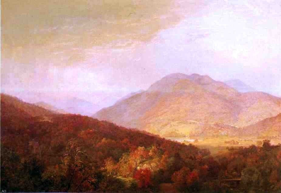 William Trost Richards Passing Autumn Rain Wall Decal