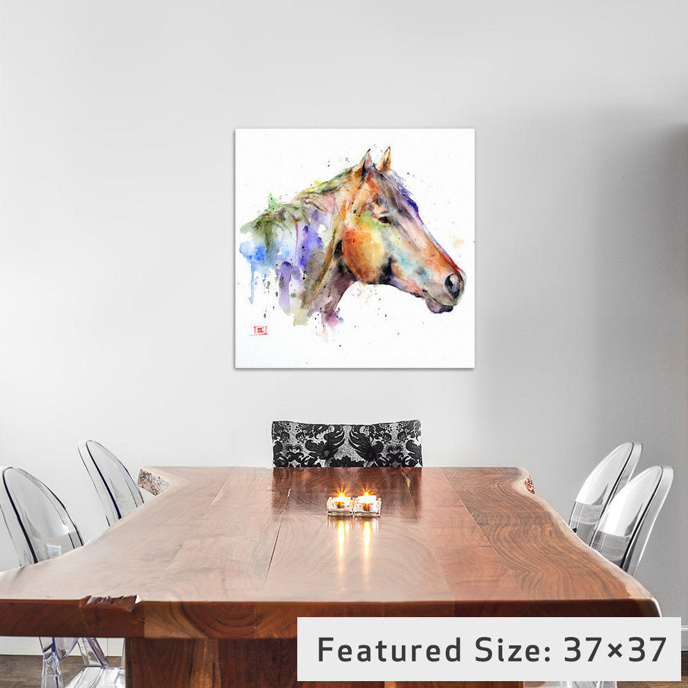 "Horse" by Dean Crouser, 12x12x1.5