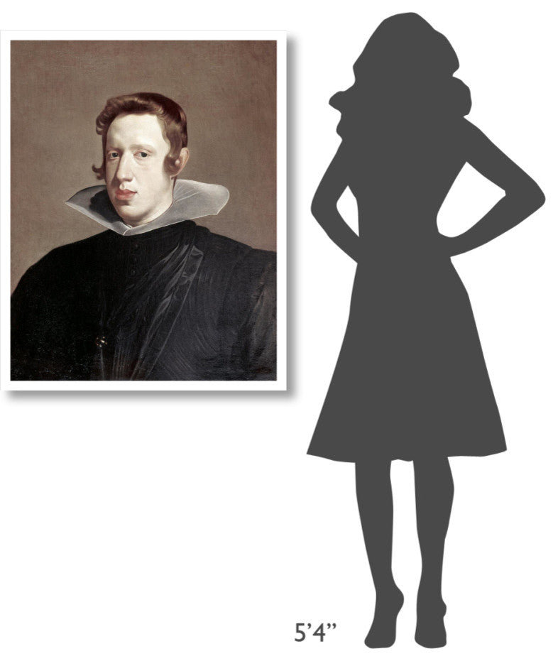 "Prince Philip Iv" Digital Paper Print by Diego Velazquez, 30"x38"