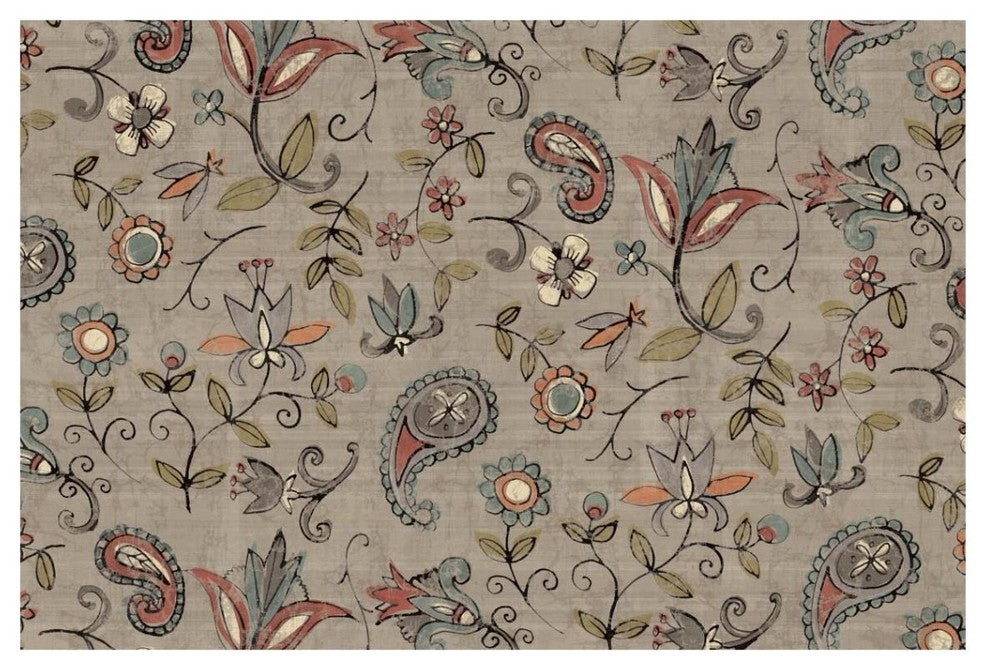 "Pretty Paisley II" Digital Paper Print by Anne Tavoletti, 20"x14"