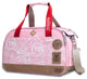 Touchdog Airline Approved Around-The-Globe Passport Designer Pet Carrier, Pink