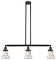 Innovations Lighting 213-Bk-S-G194 3 Light Island Light