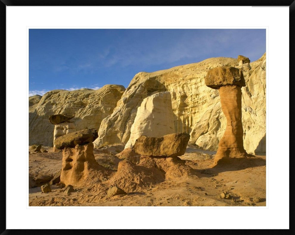 Toadstool Caprocks, Grand Staircase, Escalante National Monument, Utah, 38"x30"