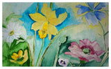Betsy Drake Betsy's Florals Door Mat 30x50