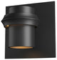 Twilight Small Dark Sky Friendly Outdoor Sconce, Coastal Black Finish