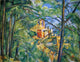 Paul Cezanne The Chateau Noir, 21"x28" Gallery Wrapped Canvas Print