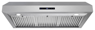 36" Under Cabinet Range Hood With Touch Controls, Stainless Steel