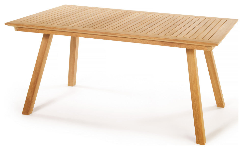 Teak Dining Table Cordele - Rectangular 63 x 36" (160 x 90 cm)
