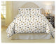 Pointehaven 170 GSM Duvet Set, Winter Dogs, Twin /Twin Xl