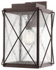Robinson Collection 1-Light 11" Powder Coat Bronze Outdoor Fixture
