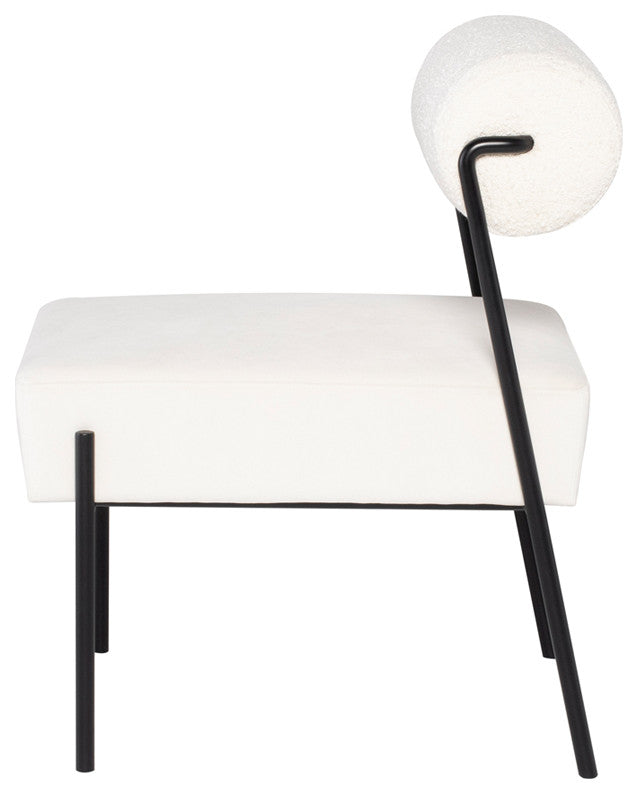 Marni Oyster Fabric Dining Chair, HGSN204