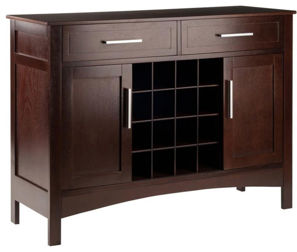 Gordon Buffet Cabinet/Sideboard Cappuccino Finish
