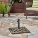 Lisa Outdoor 31 Lbs Concrete Square Umbrella Base