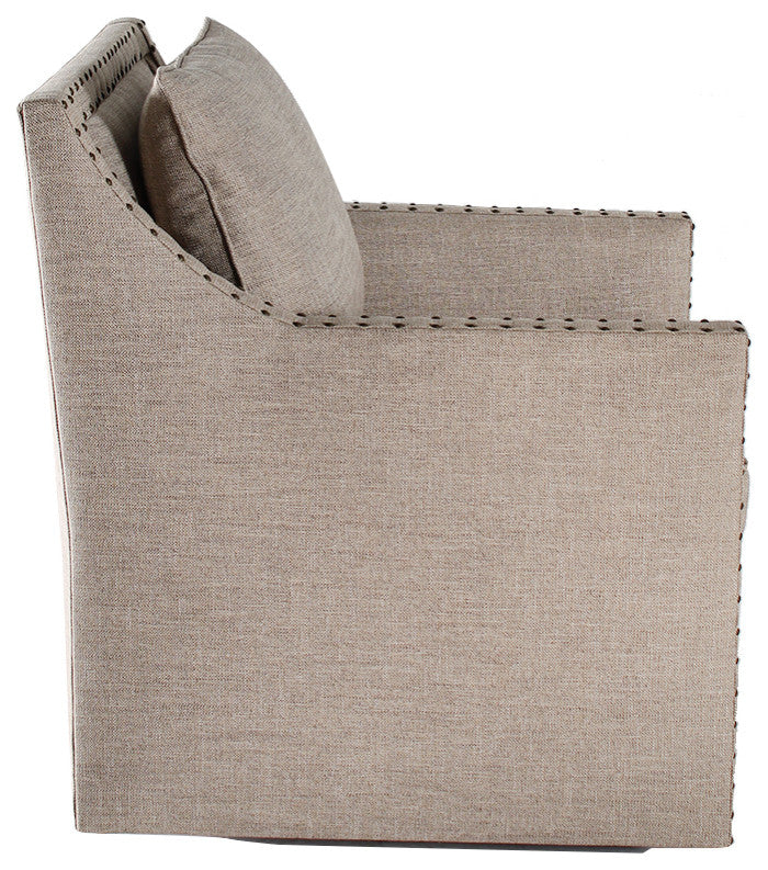 Occasional Chair Kim, Euro Burlap