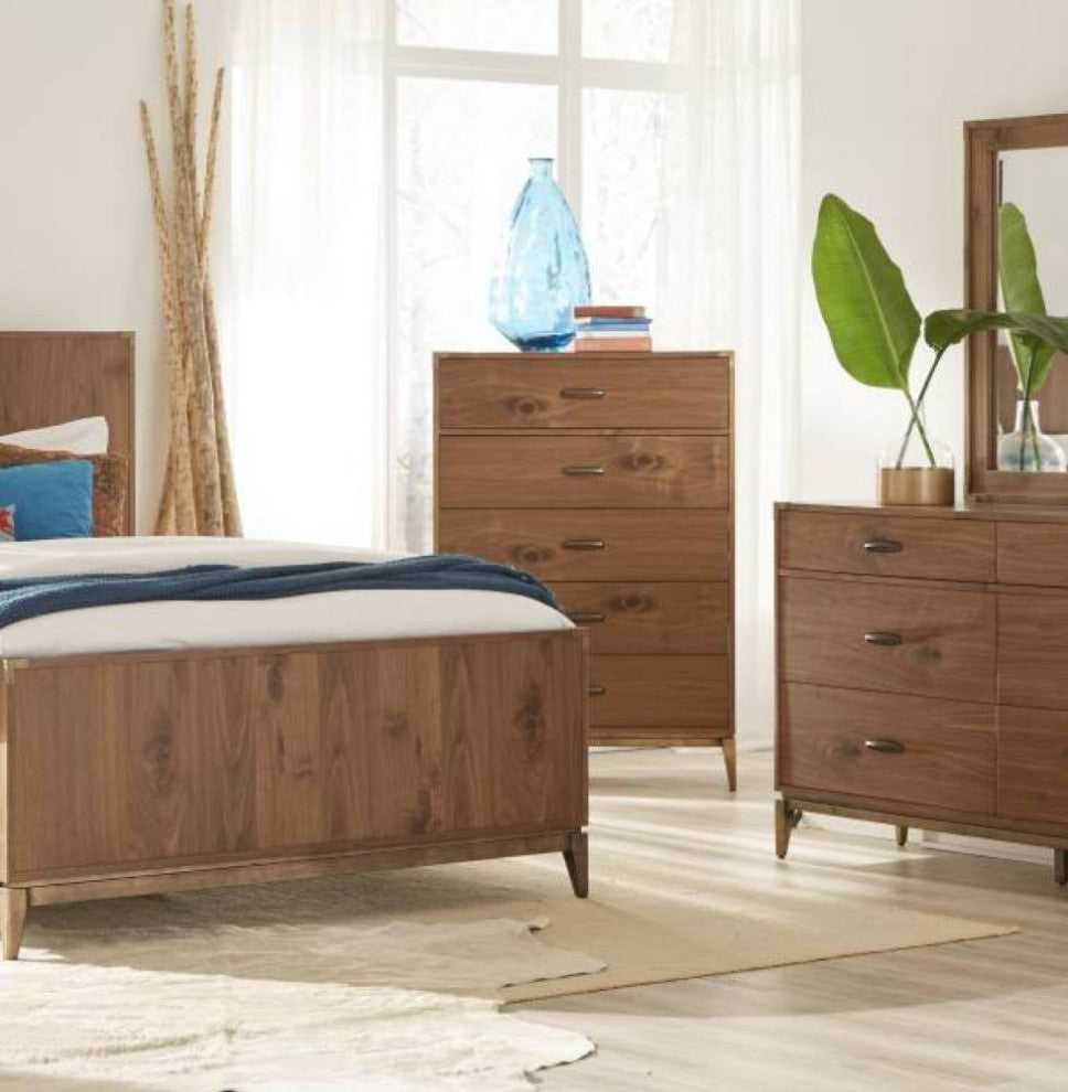 Alistair Mid-Century Walnut Chest