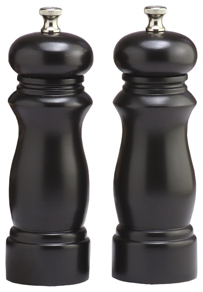 Chef Specialties Pro Series Salem Pepper Mill and Salt Mill, Black