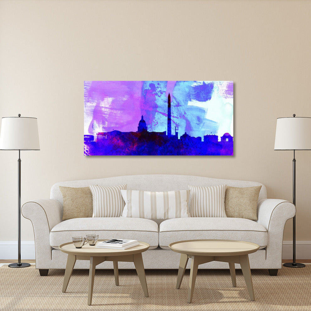 "Washington DC City Skyline" Fine Art Print