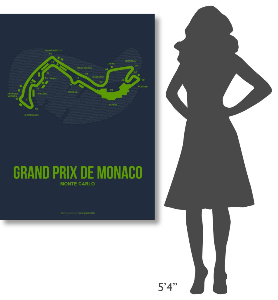 "Monaco Grand Prix 2" Fine Art Print
