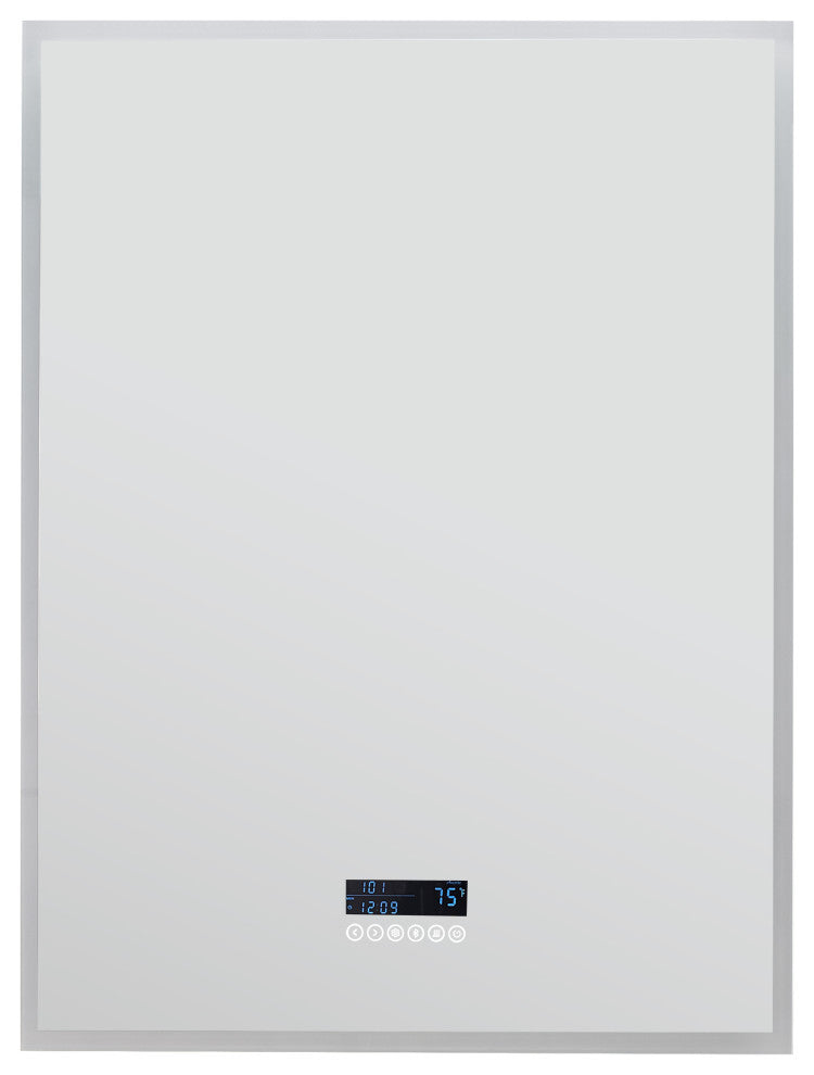 Immersion LED Frameless Mirror, 30"
