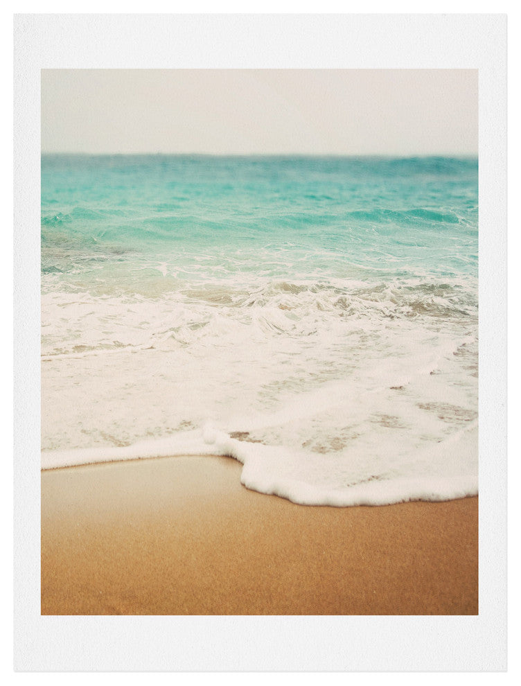Deny Designs Bree Madden Ombre Beach Art Print