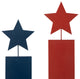 2-Piece Wooden Patriotic/Americana Firecracker Table Sign Set