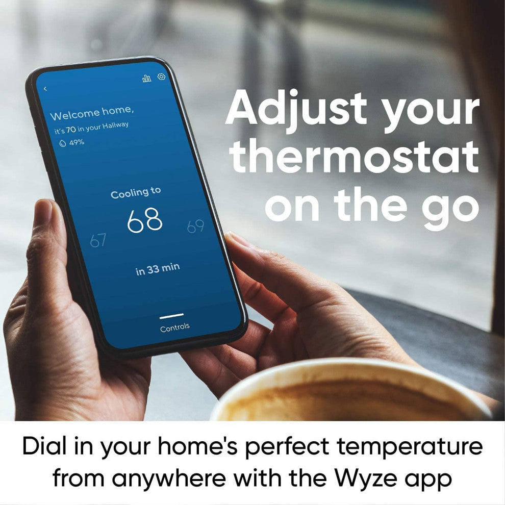Smart WiFi Thermostat for Home With App Control Compatible With Alexa and Google