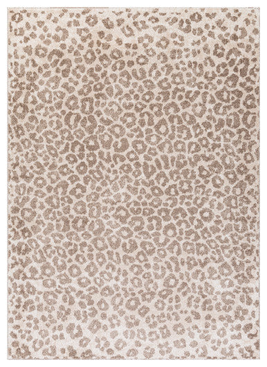 Surya Positano PSN-2306 5'3"x7'3" Rug, Camel/White/Ivory/Dark Brown