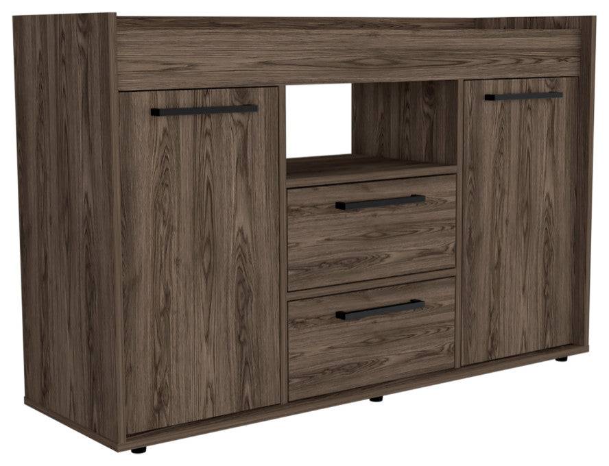 Sideboard Perssiu, Living Room, Dark Walnut