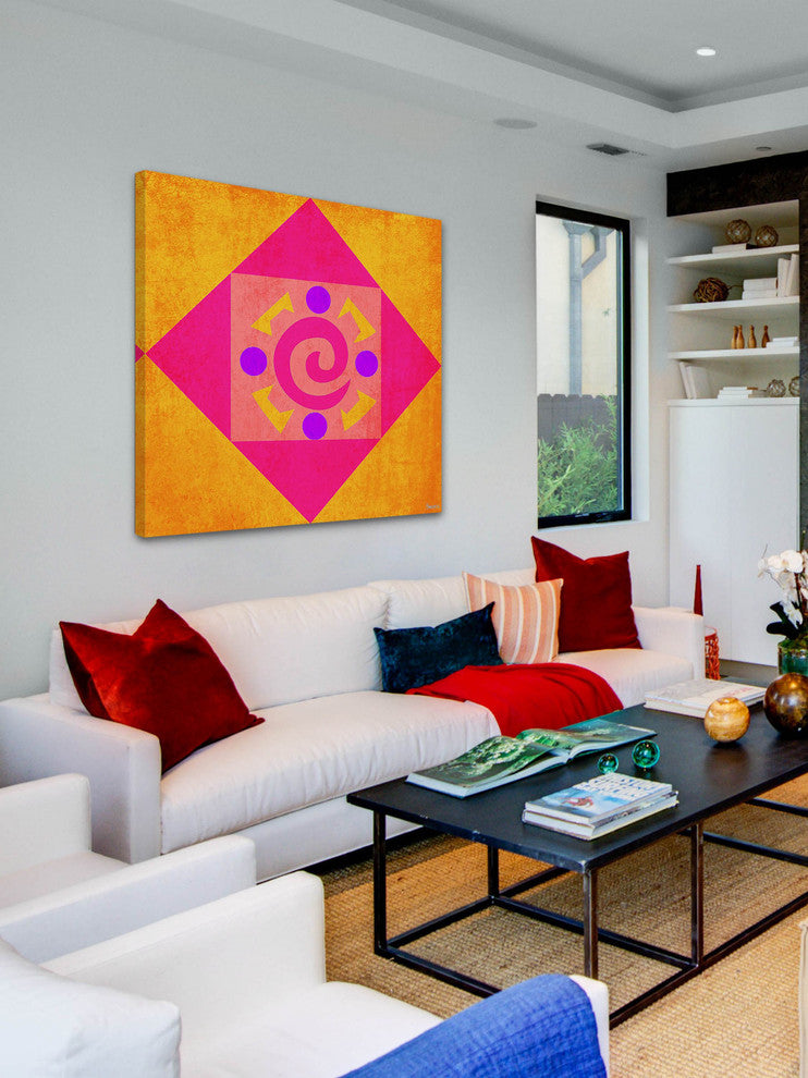 "Creation" Painting Print on Canvas by Irena Orlov