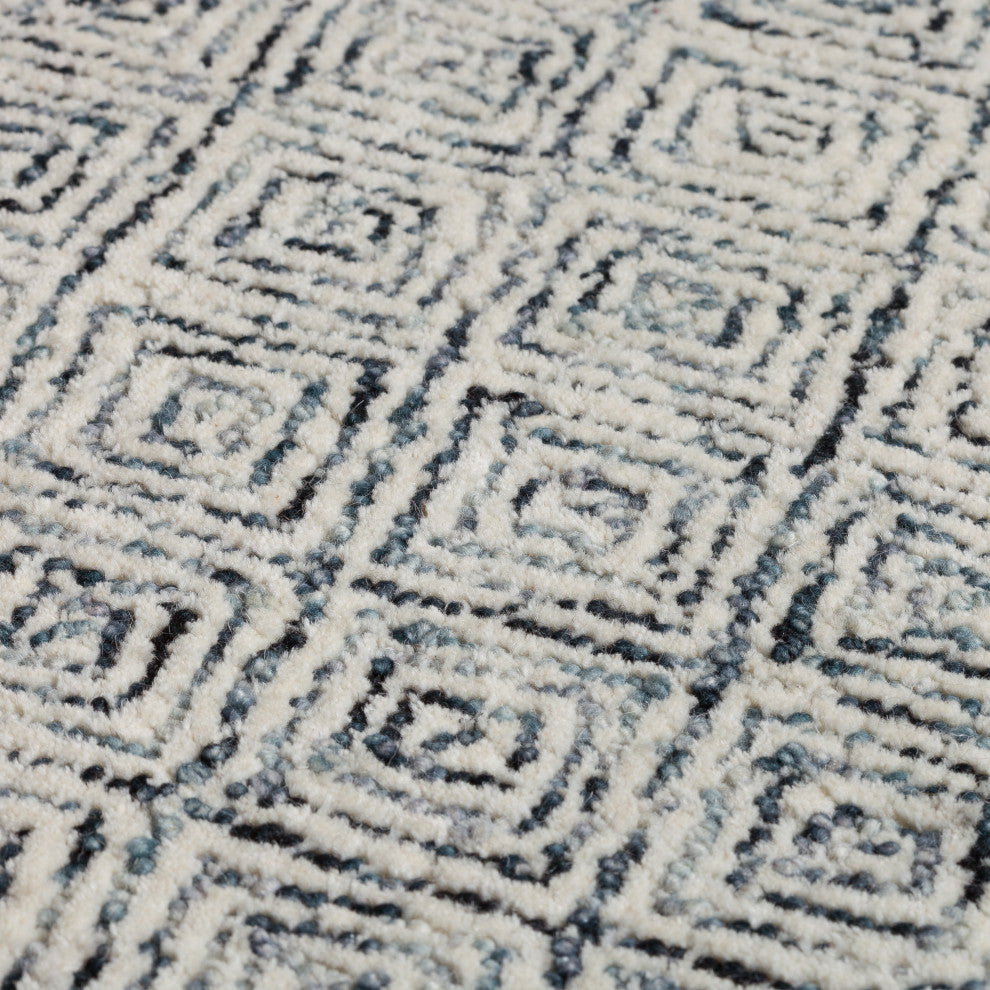 Dalyn Zoe ZZ1 Charcoal 6'x6' Octagon Rug